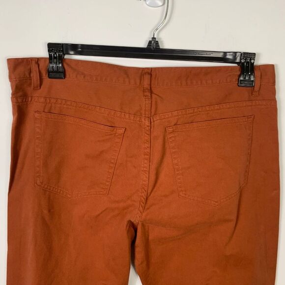 A.P.C. 33 X 34 Petit Standard Droit Etroit Pants Orange Slim Jeans Straight NEW - Picture 7 of 8